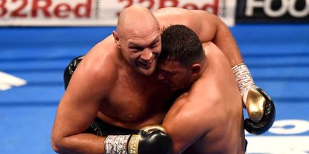 Tyson Fury actually took a break during return bout to watch crowd brawl