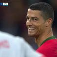 Cristiano Ronaldo’s smirk at Nacho after his penalty didn’t go unnoticed