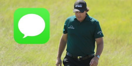 Phil Mickelson’s private text to golf reporter after US Open meltdown should not have been shared