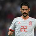 Isco comes to rescue of injured bird and escorts it off pitch during Iran game