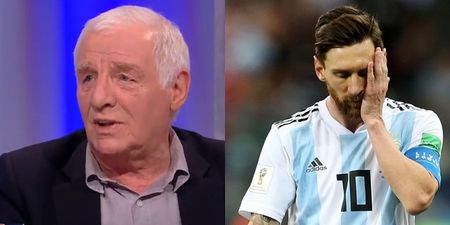 Eamon Dunphy has a theory about why Argentina lost to Croatia