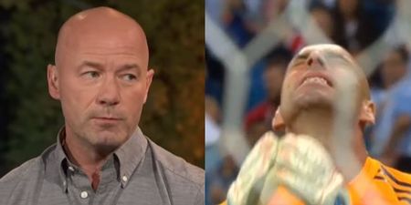 Alan Shearer may be the only person not blaming Willy Caballero for that howler