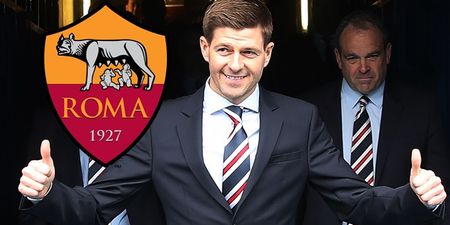 Steven Gerrard closes in on Roma striker as eighth Rangers signing