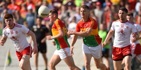 Tyrone GAA criticised for seemingly petty tweet during Carlow victory