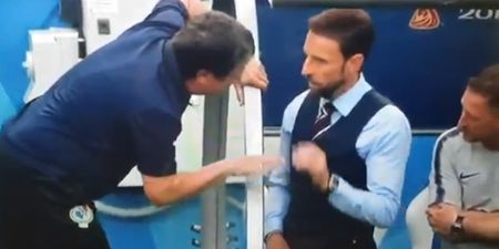 Panama’s manager appeared to tell Gareth Southgate to keep the score at five