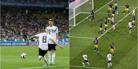 Toni Kroos’ shifting of the angle cost one unlucky punter almost €6,000