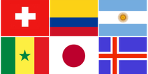 QUIZ: Can you name the international team from their flag?