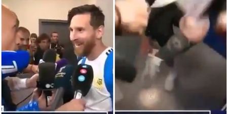 Lionel Messi reveals the good luck charm he wore for Nigeria match