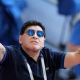 Diego Maradona’s reaction to England win was absolutely extraordinary