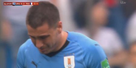 Gary Neville’s reaction to Uruguayan defender’s tears really divided the masses