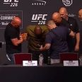 Hard Daniel Cormier fall at UFC press conference caused a lot of worry