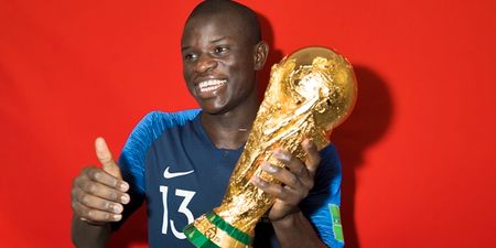 What happened when N’Golo Kante got the World Cup trophy sums him up perfectly