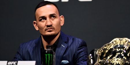 “Word on the street is Max Holloway got knocked out in training,” Michael Bisping
