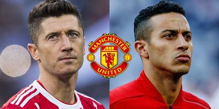 Manchester United plotting moves for Robert Lewandowski and Thiago Alcantara
