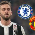 Chelsea’s move for £70m Juventus star Miralem Pjanic should kick Man United into gear