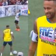Neymar barges child off ball in 5-a-side game