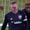 Wayne Rooney breaks nose while defending corner for D.C. United