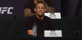 Nate Diaz really showed his class to rising star at UFC press conference