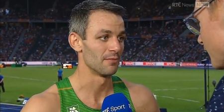 Thomas Barr gives funny, heart-warming interview on RTE after bronze medal win