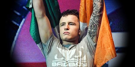 James Gallagher threatens boycott after being listed as British in fight preview