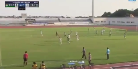 Ireland underage defender scores incredible full pitch goal