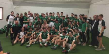 Serious scenes in the Limerick dressing room after famous All-Ireland victory