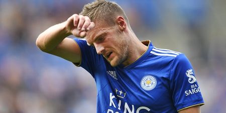 Jamie Vardy went to away dressing room to apologise for tackle on Matt Doherty