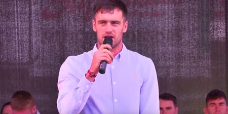 David Burke’s speech at the Galway homecoming as classy as they come