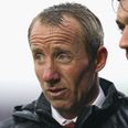Lee Bowyer and Steve Evans clash on the touchline during League One game