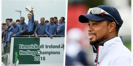 Tiger Woods congratulates Limerick hurlers and JP McManus on historic All-Ireland win