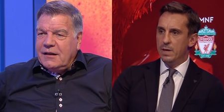 Sam Allardyce claims Gary Neville “thinks he’s an expert” as he hits back at Sky Sports pundit