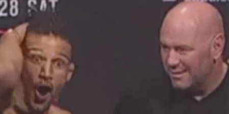 Dana White got off very easy with UFC star’s disrespectful weigh-in gesture