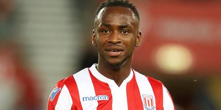 Saido Berahino finally scores a goal and it was as jammy