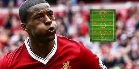 Gini Wijnaldum has nearly played in every position on the pitch so far