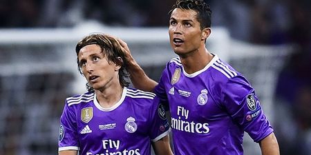 Cristiano Ronaldo’s agent criticises ‘shameful’ UEFA after Luka Modric wins award