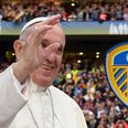 Chairman presents Pope Francis with Leeds United jersey