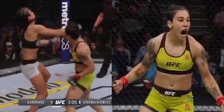 Arguably the most brutal knockout in female UFC history
