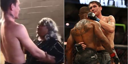 Touching scenes as devastated Darren Till embraced by Tyron Woodley’s mother