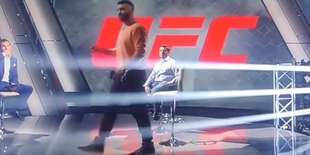 Andrei Arlovski storms off TV show after they air footage of brutal defeat