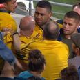 Wallabies flanker gets into scrape with fan following Argentina defeat