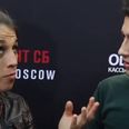 Joanna Jedrzejczyk embarrasses reporter after asking her ‘stupid’ Conor McGregor question