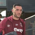 West Ham fans were furious after Lucas Perez appeared to refuse to warm up