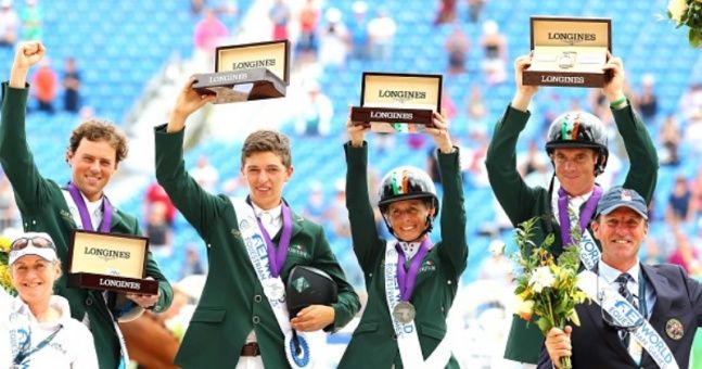 History has been made as Ireland pick up two silver medals at World Equestrian Games