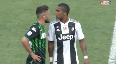 Douglas Costa receives fairly lenient ban for spitting at opponent