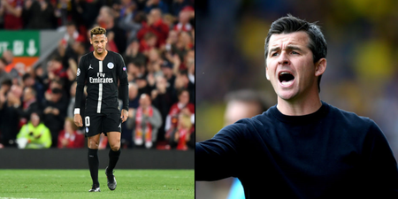 Joey Barton couldn’t resist a dig at Neymar after Liverpool beat PSG