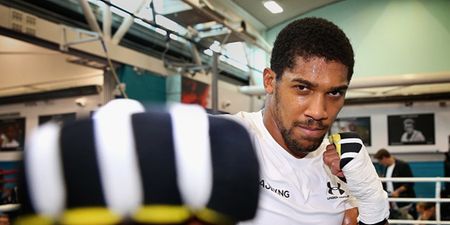 Anthony Joshua has taken inspiration from Cristiano Ronaldo ahead of title defence