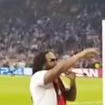 Bob Marley’s son performs Three Little Birds during Ajax match