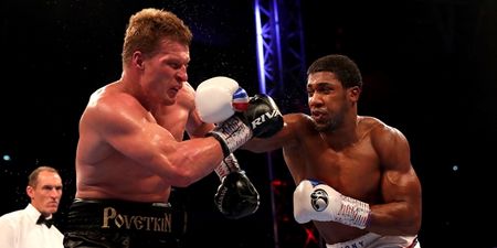 Anthony Joshua retains world titles with brutal knockout of Alexander Povetkin