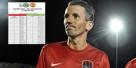 Five names added to Man United and Ireland squads for Liam Miller match
