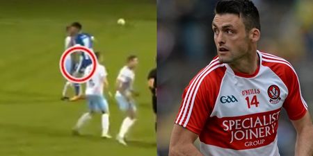 Eoin Bradley apologises after retaliating to getting grabbed in the balls